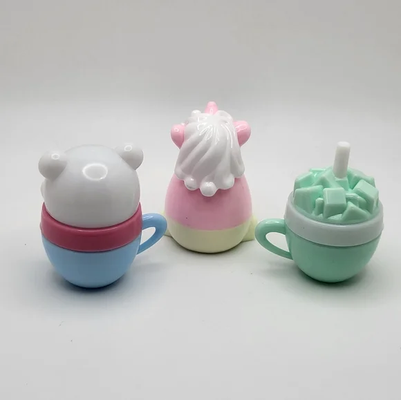 Cute Kawaii 3-Pack Lip Balms NEW - Picture 4 of 7